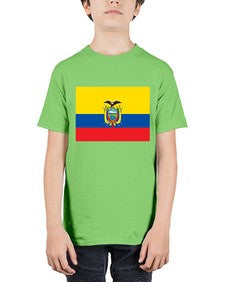 Ecuador 699# - world flags - Youth Tee Unisex