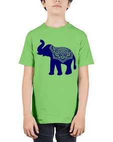 ElephantMandala 414# - mandala - Youth Tee Unisex