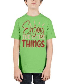 Enjoy The Little Things Style 114# - motivation - Youth Tee Unisex