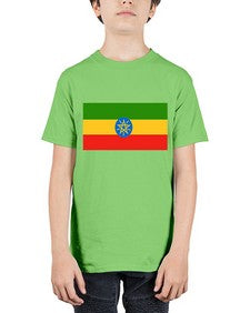 Ethiopia 715# - world flags - Youth Tee Unisex