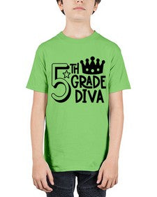 Fifth Grade Diva 64# - fifth grade - Youth Tee Unisex