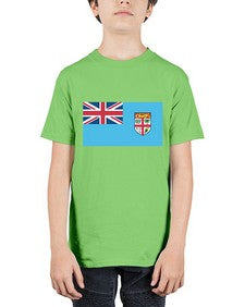 Fiji 721# - world flags - Youth Tee Unisex