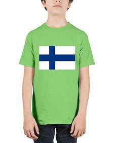Finland 722# - world flags - Youth Tee Unisex