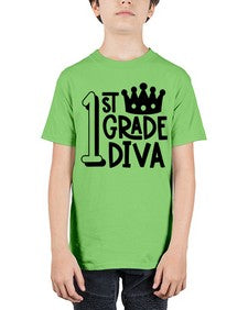 First Grade Diva 127# - first grade - Youth Tee Unisex