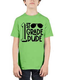 First Grade Dude 135# - first grade - Youth Tee Unisex