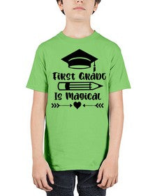 First Grade Is Magical 141# - first grade - Youth Tee Unisex