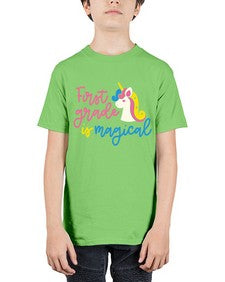 First Grade Is Magical 143# - first grade - Youth Tee Unisex