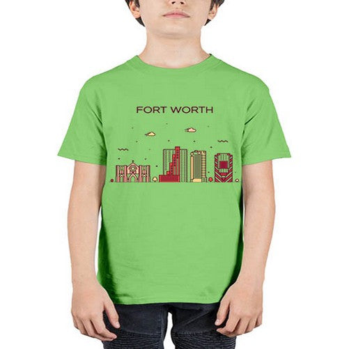 FortWorth 740# - cities - Youth Tee Unisex