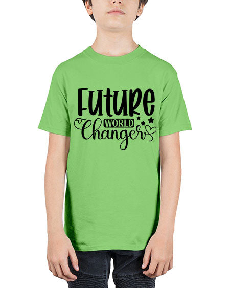 Future World Changer 318# - kids - Youth Tee Unisex