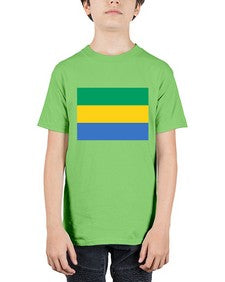 Gabon 754# - world flags - Youth Tee Unisex