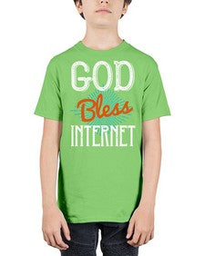 God bless internet 78# - internet - Youth Tee Unisex