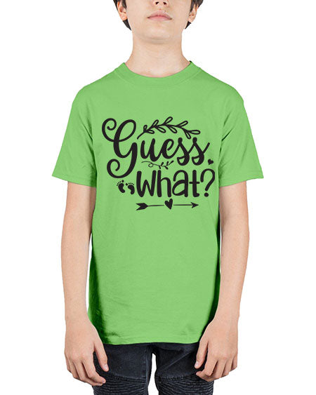 Guess what 323# - pregnancy - Youth Tee Unisex