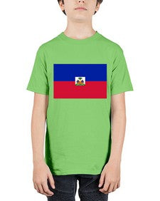 Haiti 802# - world flags - Youth Tee Unisex