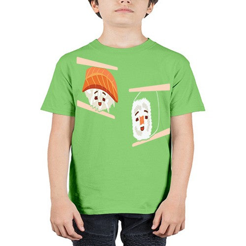 Happy Sushi Anime Kawaii Set Anime 232# - anime - Youth Tee Unisex