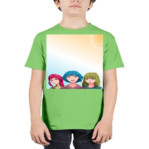Happy three friend 20# - anime - Youth Tee Unisex