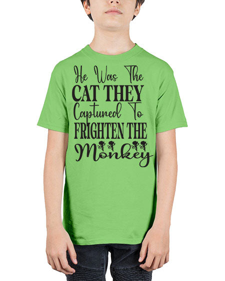 He was the cat they  - monkey - Youth Tee Unisex
