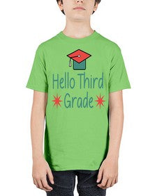 Hello Third Grade 345# - seventh grade - Youth Tee Unisex