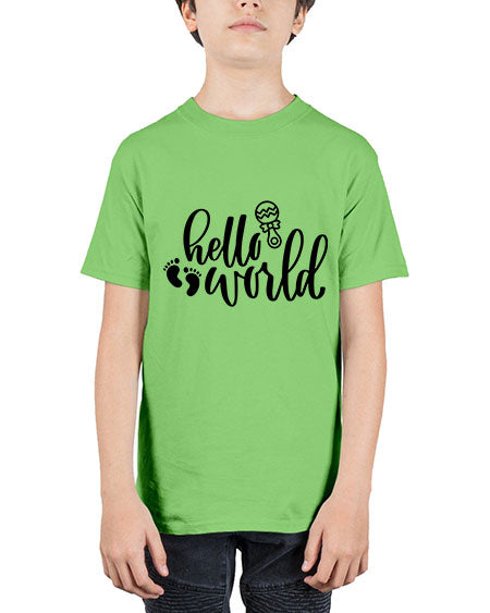 Hello World Style 331# - baby - Youth Tee Unisex