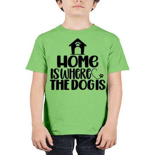 Home Is Where The Dogis Style 20# - dogs - Youth Tee Unisex