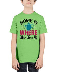 Home Is Where The Tea Is 1056# - tea - Youth Tee Unisex