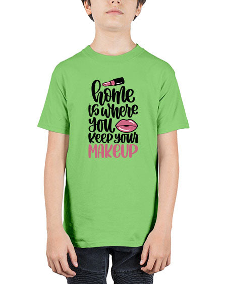 Home Is Where You Keep Your Makeup Style 87# - beauty - fashion - Youth Tee Unisex