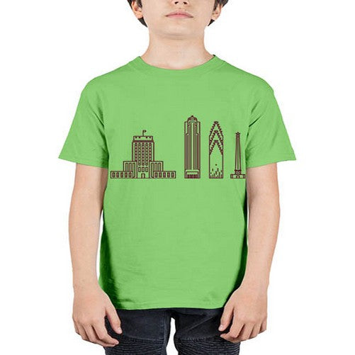 Houston 909# - cities - Youth Tee Unisex