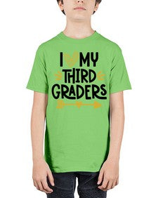 I Love My Third 368# - third grade - Youth Tee Unisex
