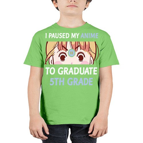 I Paused My Anime To Anime 243# - anime - Youth Tee Unisex