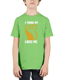 I Think My Cats - cats - Youth Tee Unisex