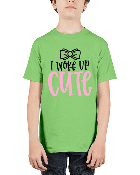 I Woke Up Cupe Style 347# - baby - Youth Tee Unisex