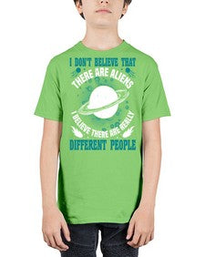 I dont belive that there are aliens 8# - ufo - Youth Tee Unisex