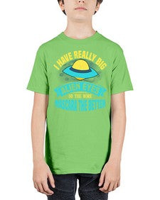 I have really big alien eyes 16# - ufo - Youth Tee Unisex