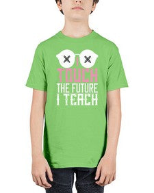 I touch the future I teach Style 927# - teacher - Youth Tee Unisex
