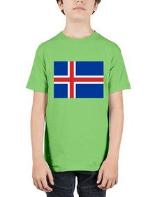 Iceland 921# - world flags - Youth Tee Unisex