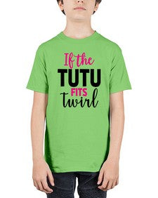 If the tutu fits twirl 137# - ballet - Youth Tee Unisex