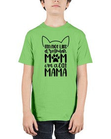 Im Not Like A Regular Mom Style 95# - cats - Youth Tee Unisex