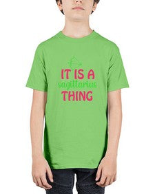 It is a sagittarius thing 257# - sagittarius - Youth Tee Unisex