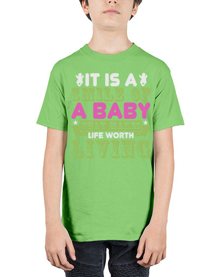 It is a smile of a baby Style 128# - baby - Youth Tee Unisex