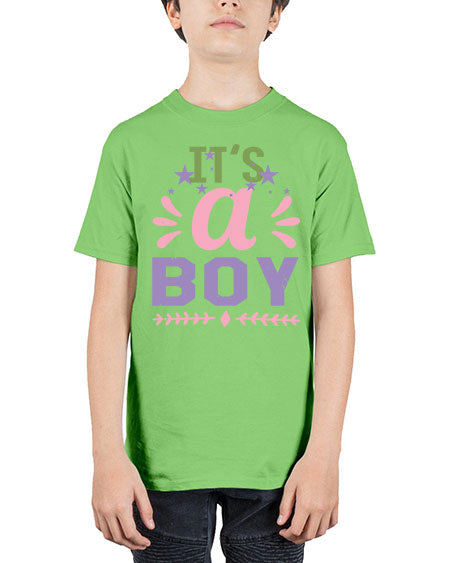 Its a boy Style 131# - baby shower - Youth Tee Unisex