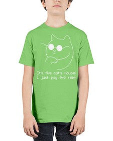 Its the Cats House - cats - Youth Tee Unisex