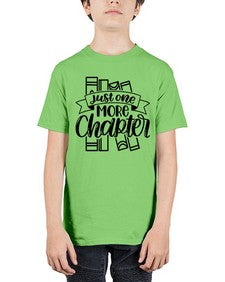 Just One More Chapter Style 1019# - teacher - Youth Tee Unisex