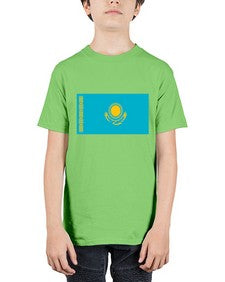 Kazakhstan 1032# - world flags - Youth Tee Unisex