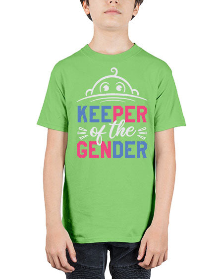 Keeper of the gender Style 135# - baby shower - Youth Tee Unisex