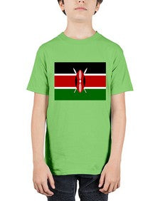 Kenya 1047# - world flags - Youth Tee Unisex