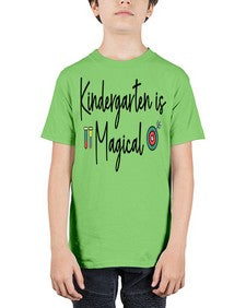 Kindergarten is Magical 425# - kindergarten - Youth Tee Unisex