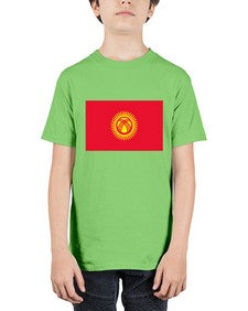 Kyrgyzstan 1103# - world flags - Youth Tee Unisex