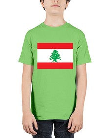 Lebanon 1122# - world flags - Youth Tee Unisex