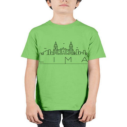 Lima Minimal Skyline 1135# - cities - Youth Tee Unisex