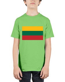 Lithuania 1149# - world flags - Youth Tee Unisex
