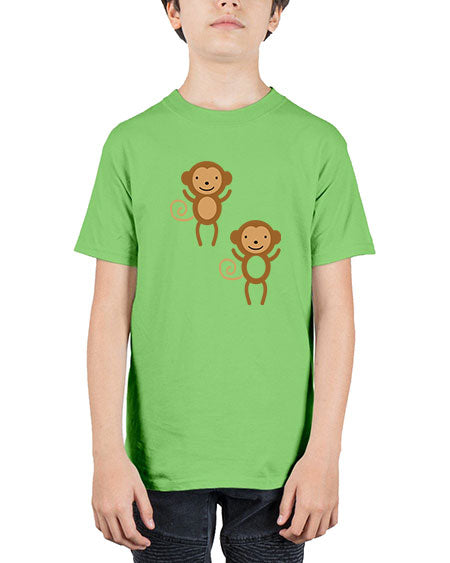 Little_monkeys_MF_5814 - monkey - Youth Tee Unisex